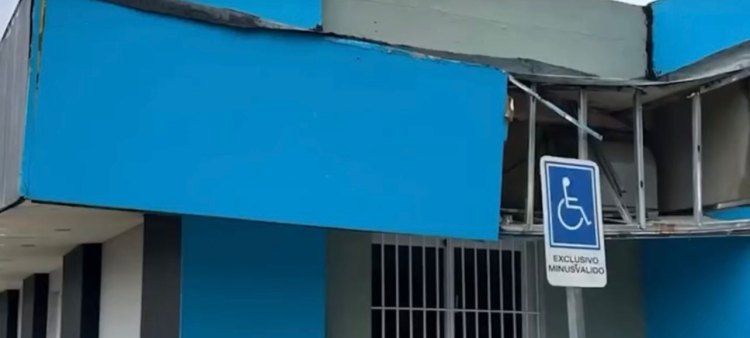 Desplome parcial en hospital de Constanza y suspensión de servicios médicos debido a lluvias