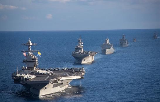 EE. UU. despliega portaaviones y grupo de ataque al Caribe: nueva escalada militar