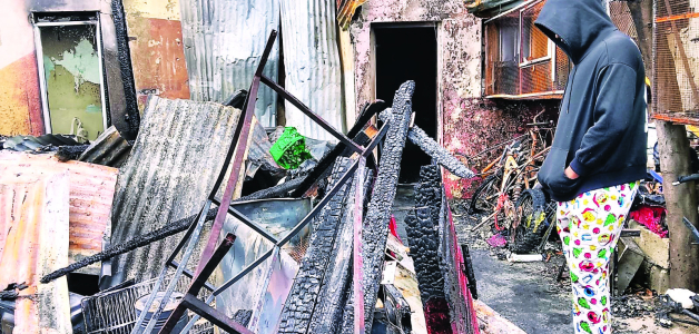 Incendio en Baracoa, Santiago: Cinco Familias Pierden sus Hogares
