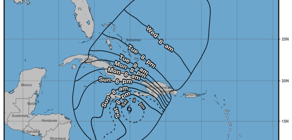 Alerta de huracán: Melissa se acerca a Jamaica y el sur de República Dominicana