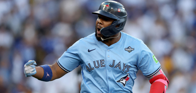 Vladimir Guerrero Jr., el destacado bateador de los playoffs.