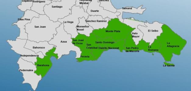 Alerta verde en 10 provincias por saturación de suelos