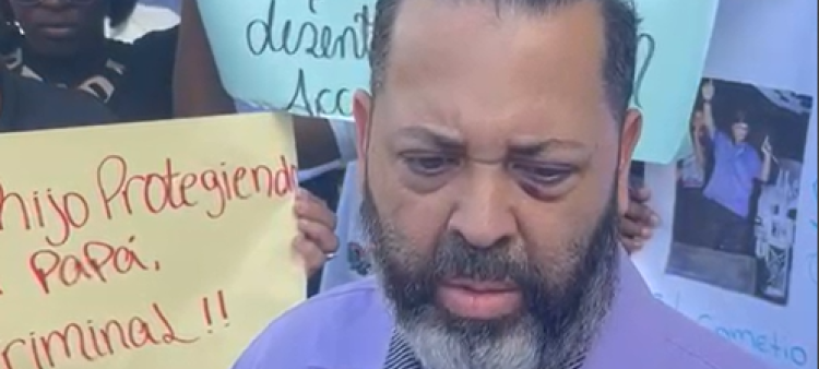 Padre del sospechoso de herir a niña en Capotillo prefiere sacrificar su vida.