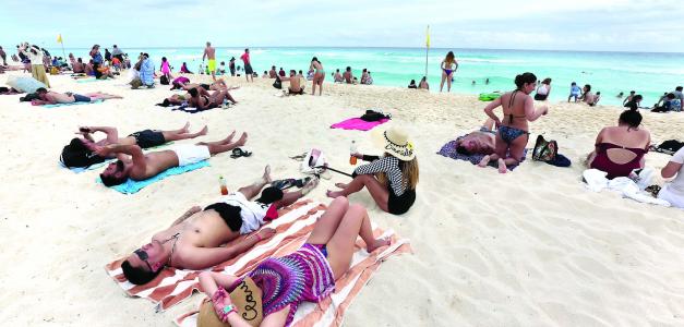 Descenso del gasto diario promedio de turistas a $164.83 USD