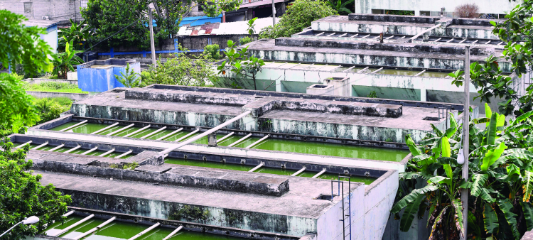 Rehabilitación de la planta de tratamiento de aguas residuales en La Ciénaga por la CAASD