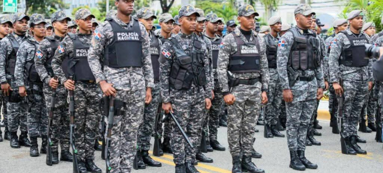 Despliegue de la Policía Nacional ante Apagón Nacional