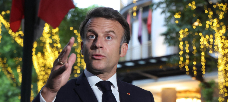 Macron enviará tropas a Gaza