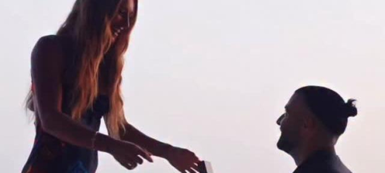 Compromiso de Jencarlos Canela con la tenista Olivia Elliott