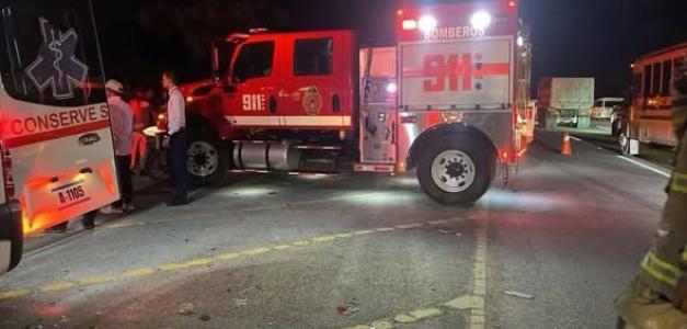 Tres alemanes heridos grave tras accidente en el Boulevard Turístico del Este