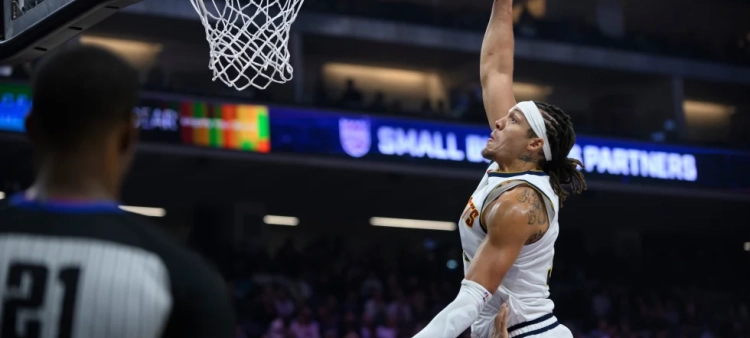 Aaron Gordon de los Nuggets se lesiona en el muslo derecho: baja indefinida