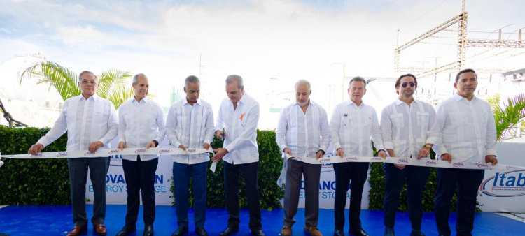 Inauguración del Sistema Moderno de Almacenamiento de Energía en Itabo