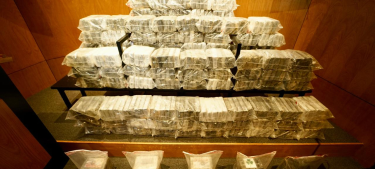 Incautados 1,666 kilogramos de droga en República Dominicana en la “Operación Lanza del Sur”
