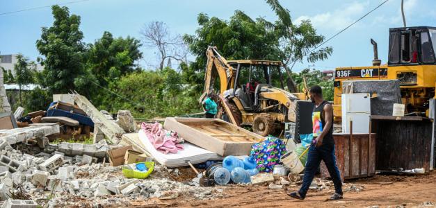 Desalojo con Bombas Lacrimógenas: Familias Afectadas en Los Frailes