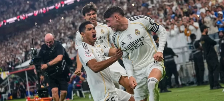 Real Madrid gana 2-1 al Atlético y se clasifica para la final de la Supercopa.