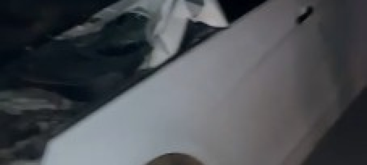 Accidente de tres vehículos en la carretera Nagua-Cabrera