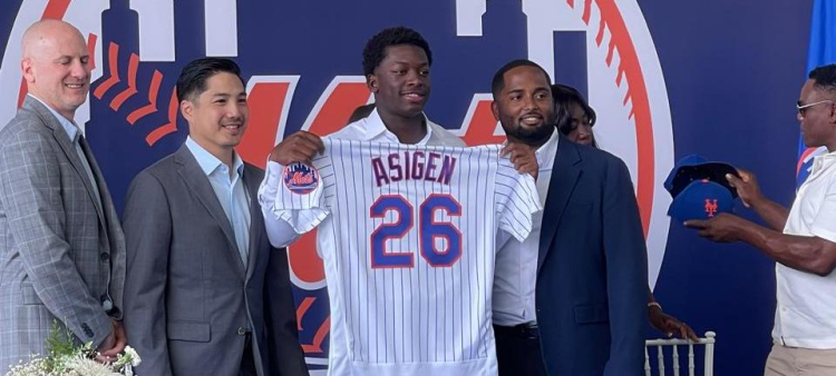 Los esfuerzos de Wandy Asigen por alcanzar su objetivo de firmar con los Mets