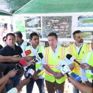 Entrega de remodelaciones del Centro Olímpico por el Gobierno a partir de marzo
