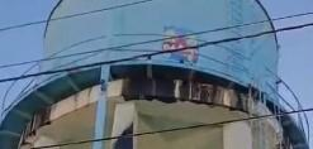Denuncia de vandalismo: Tanque del acueducto dañado en residencial Juan Rafael, Jacobo Majluta