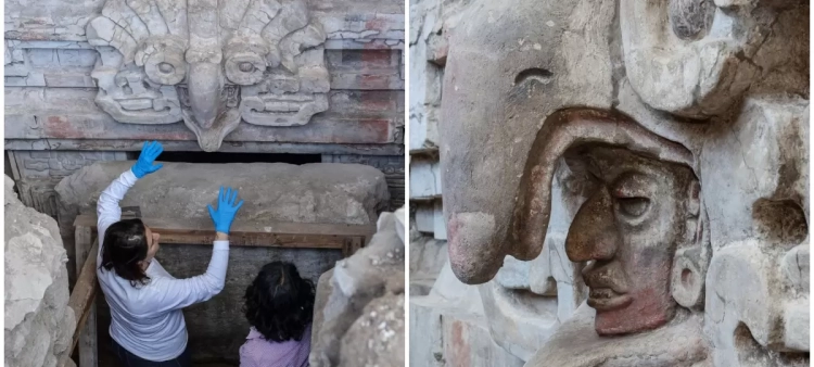 Descubren tumba zapoteca del año 600 en el sur de México