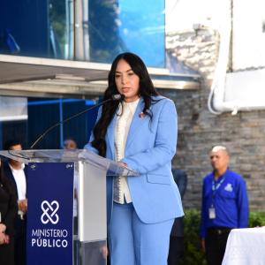 La magistrada asegura que el Estado fortalece sus capacidades contra la criminalidad organizada