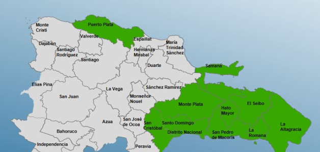 Once provincias en alerta verde por frente frío y vaguada
