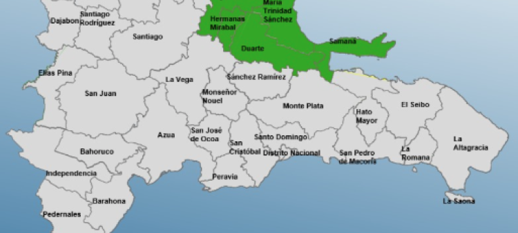 Ampliación del COE: cinco provincias en alerta por vaguada y frente frío.