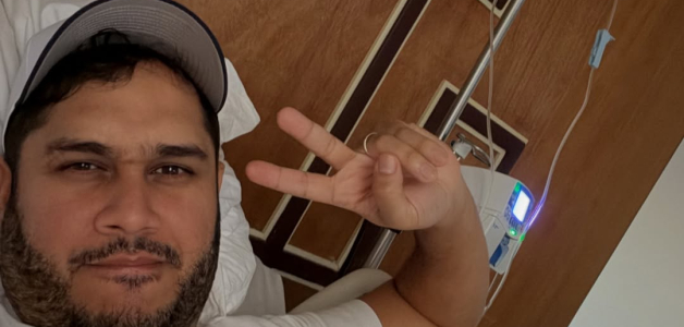Hospitalización de Juan Carlos Pichardo por Neumonía Bilateral Severa