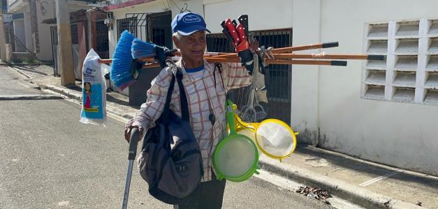 Antonio Bautista Beltrán: trabajando y enamorándose a los 96 años