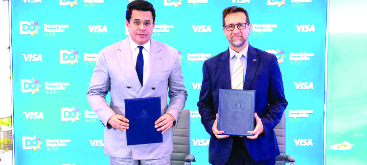 Acuerdo entre Mitur y Visa para impulsar el turismo nacional