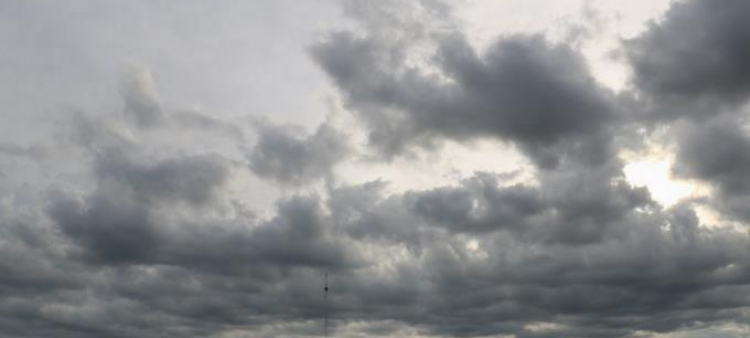 Pronóstico de lluvias escasas para este domingo, con aproximación de vaguada al país.