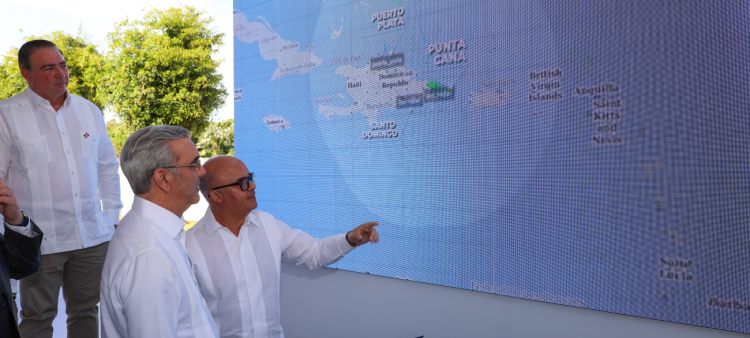 Inauguración del radar en el Aeropuerto de Las Américas por Abinader