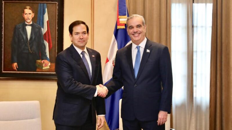 Marco Rubio felicita a la República Dominicana e insta a continuar la colaboración con EE. UU.