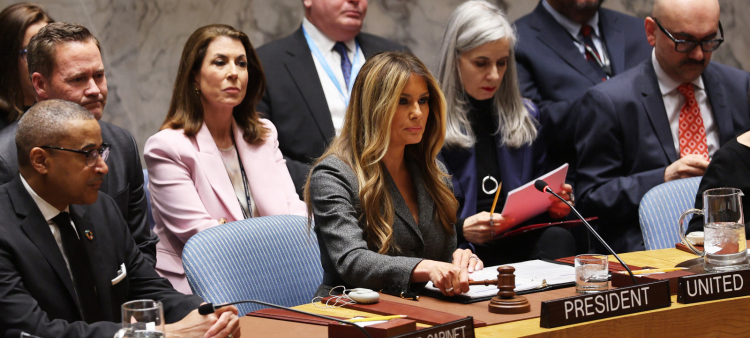 Encuentro liderado por Melania Trump en la ONU