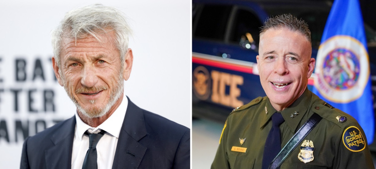 Sean Penn, el principal candidato al Óscar por su interpretación de un agente migratorio al estilo de Trump