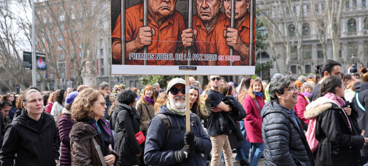 “Rechazo a la Guerra” en el Día Internacional de la Mujer