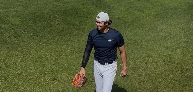 Entrenamiento de Ohtani y Japón en Miami antes del partido de República Dominicana y Venezuela