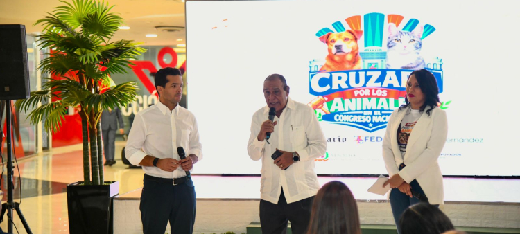Alianza entre FEDDA, Omar Fernández y Listín Diario para promover la “Cruzada por los Animales” en el Congreso Nacional