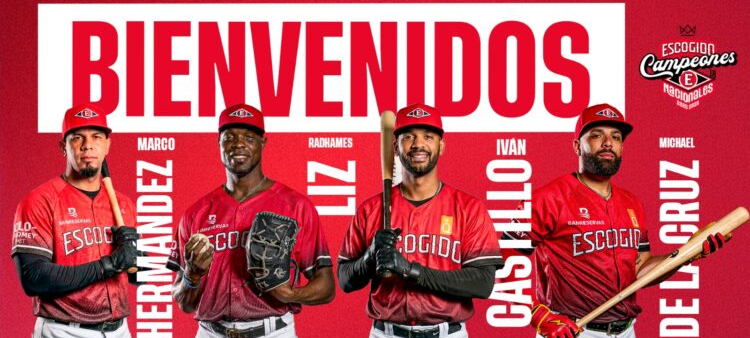 Fichaje de De la Cruz, Liz, Hernández y Castillo por El Escogido