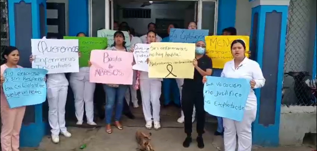Paro de enfermeras en hospitales de Santiago
