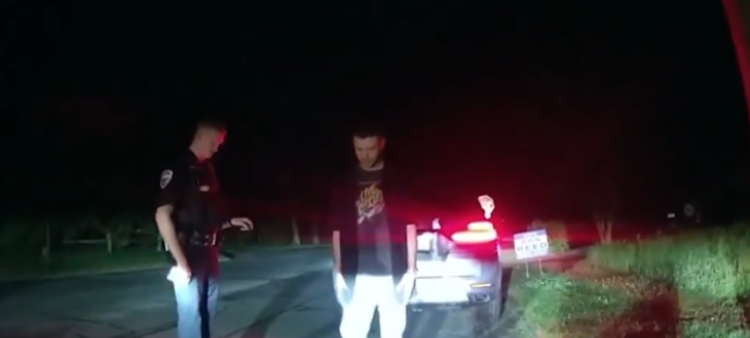 Video policial del arresto de Justin Timberlake por conducir ebrio en 2024