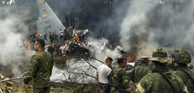 Accidente aéreo en Colombia: 125 personas a bordo, 48 sobrevivientes