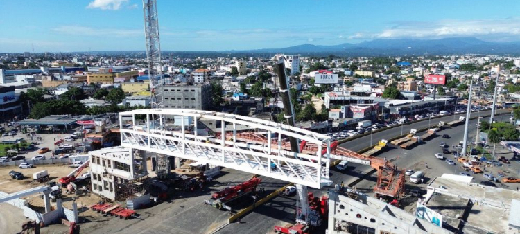 Desvíos programados al quitar puente peatonal del kilómetro 9 hoy