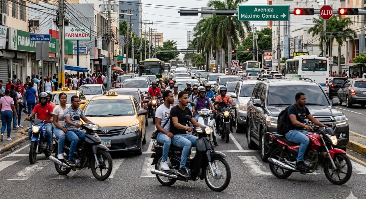 El desafío de regular a los motociclistas en República Dominicana