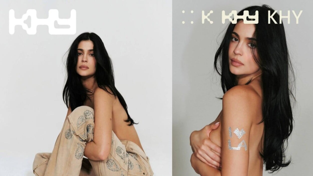 Kylie Jenner deslumbra con audaz campaña para relanzar su marca de moda