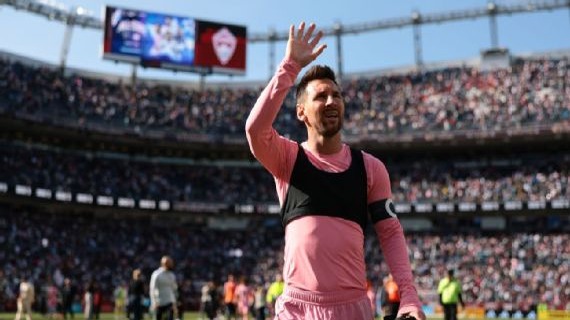 Lionel Messi destaca como el mejor de la jornada en la MLS