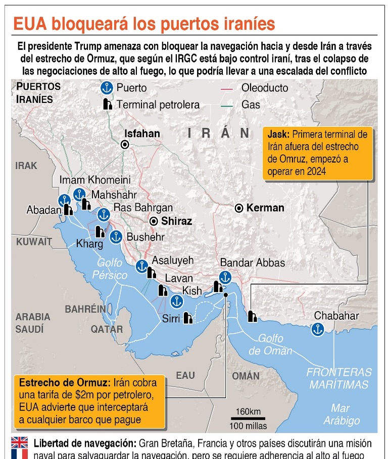 Irán lanza advertencia sobre seguridad en el Golfo Pérsico