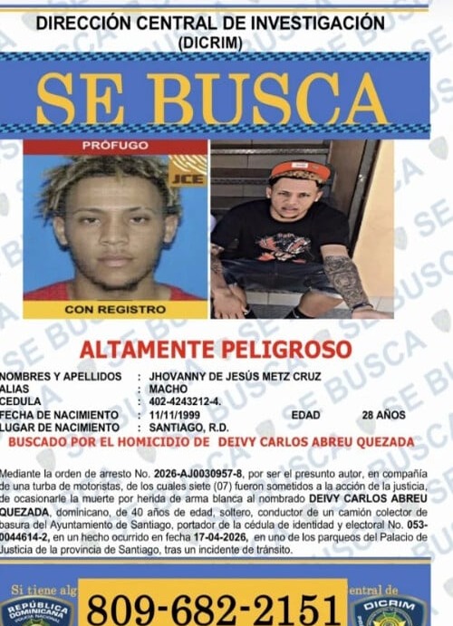 Autoridades tras la pista de “Macho” por asesinato de chofer de camión en Santiago