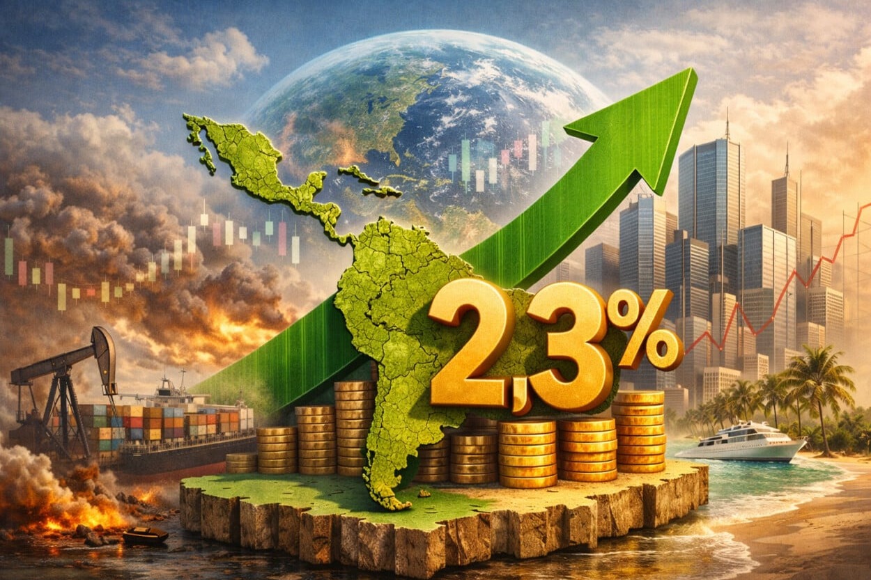 Proyecciones del FMI indican crecimiento económico moderado para Latinoamérica en 2026