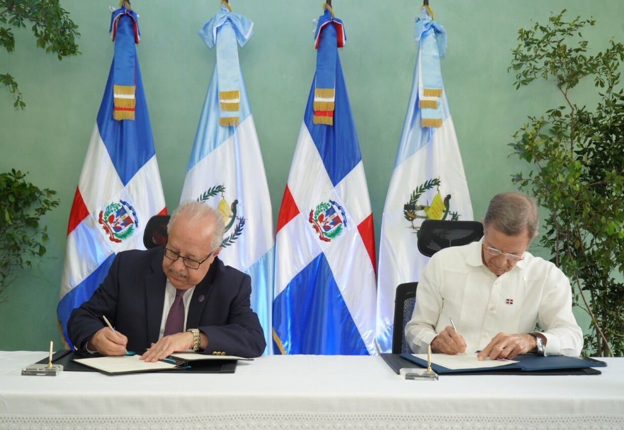 República Dominicana y Guatemala unen esfuerzos para fortalecer la cooperación económica