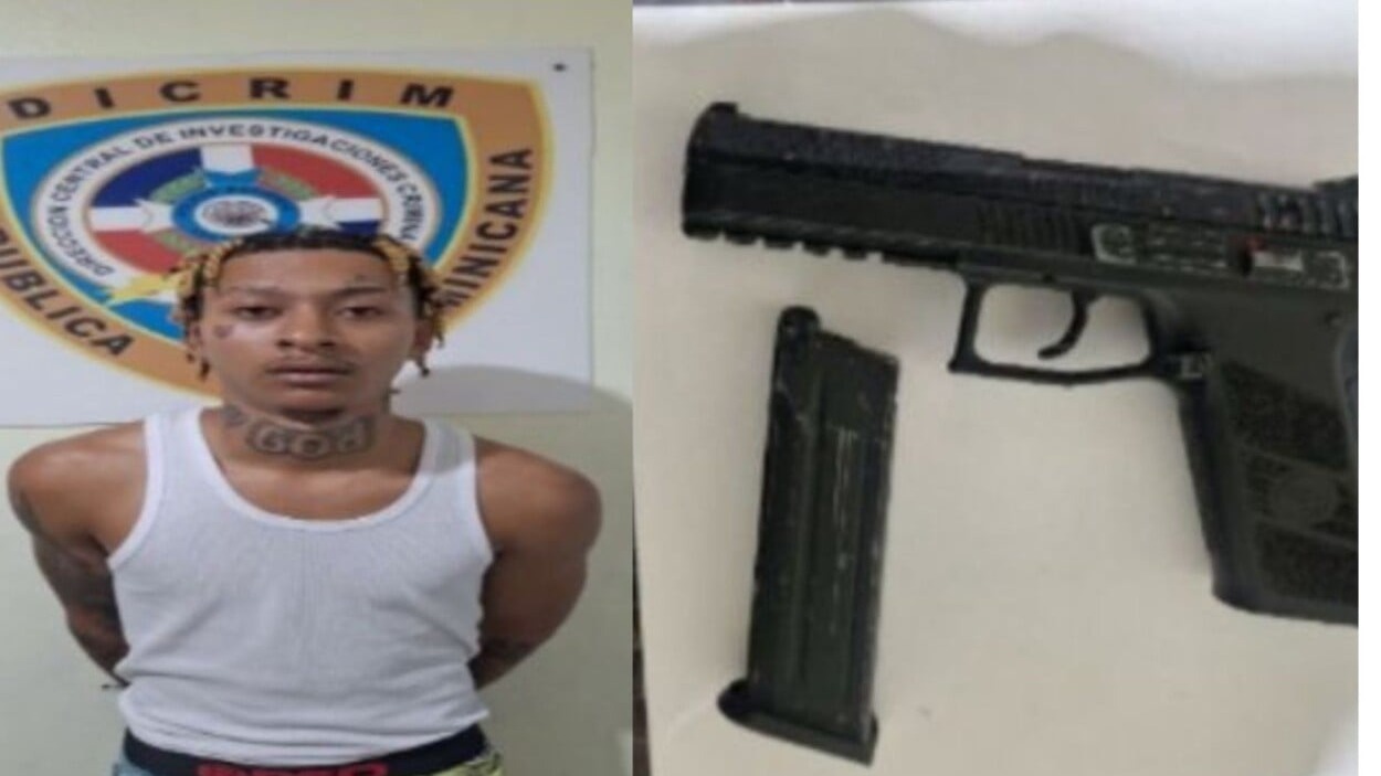 Detienen a joven implicado en múltiples asaltos en Santo Domingo Este